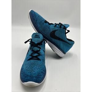 Nike Men\'s Flyknit Lunar 3 Running Shoes 698181-406 Sz 12 Sneakers Training Nike Men main image 4